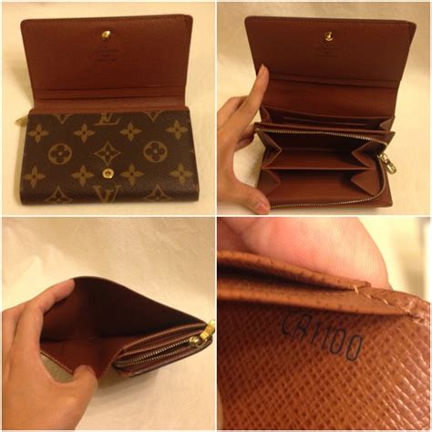 louis vuitton wallet serial number location